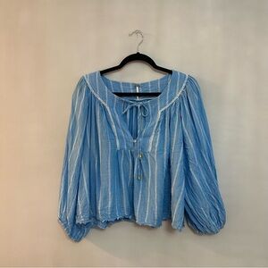 FREE PEOPLE flowy top